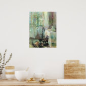 ホテルルームバイジョンシンガーサージェント ポスター (キッチン)