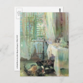 ホテルルームバイジョンシンガーサージェント ポストカード (正面/裏面)