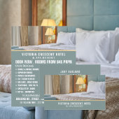 ホテルルームホテルアコモデーションビジネスカード 名刺