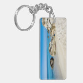 ホテルルーム鍵ビューティフルビーチギリシャwith文字ケ キーホルダー (正面左)