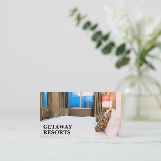 ホテルルーム 名刺 (スタンド正面)