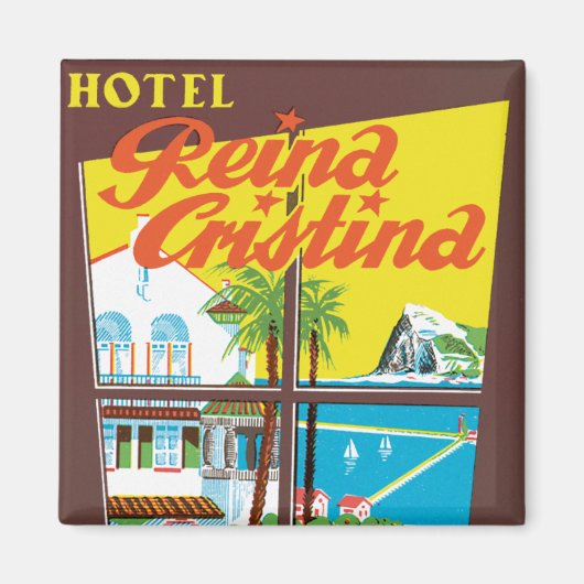 ホテルレイナクリスティーナ～アルジェシラス マグネット (正面)