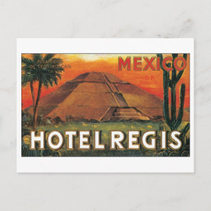 ホテルレジス,メキシコ ポストカード