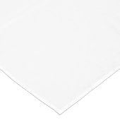 ホテルレストランロゴ名Bon Agetic White テーブルクロス (アングル)
