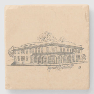 ホテルレッドベイマーブルストーンコースター ストーンコースター