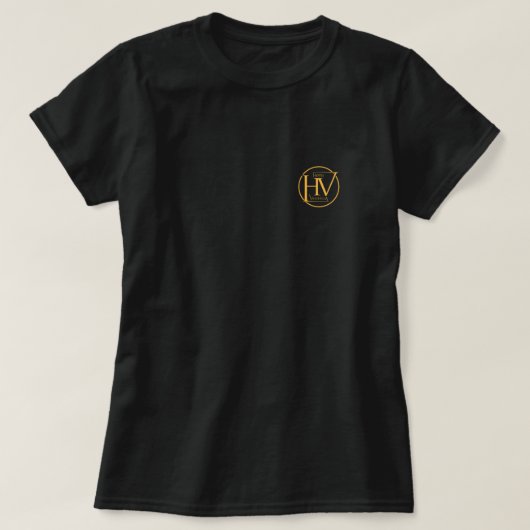 ホテルヴァルハラのロゴ Tシャツ (デザイン正面)
