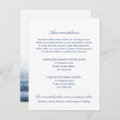 ホテル宿泊施設Insert Card - Casco Bay - 2 エンクロージャーカード (正面/裏面)