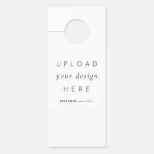 ホテル用ドアハンガーカード ドアノブサイン