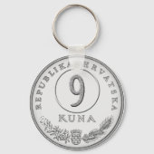 ホテル鍵クナを部屋番号とする キーホルダー (正面)