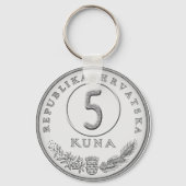 ホテル鍵クナを部屋番号とする キーホルダー (正面)