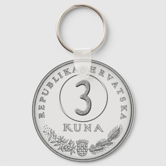 ホテル鍵クナを部屋番号とする キーホルダー (正面)