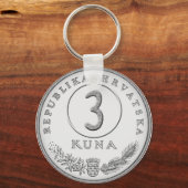 ホテル鍵クナを部屋番号とする キーホルダー (正面)