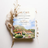 ホテル イル ペッリカーノ イタリアン ウェディング セーブ ザ デート 招待状