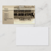 ホテル\イン\ホステル 名刺 (正面/裏面)