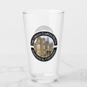 ホテル、パブまたはバーブランドのドリンクグラスと写真 タンブラーグラス (裏面)