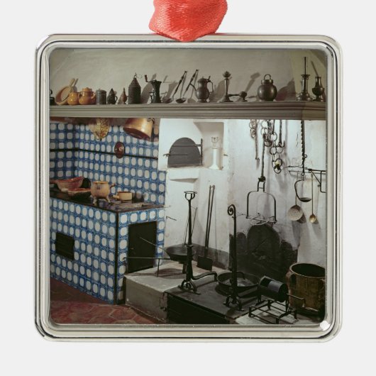 ホテルde Cabrisの台所のインテリア メタルオーナメント (正面)