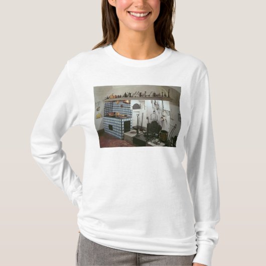 ホテルde Cabrisの台所のインテリア Tシャツ (正面)