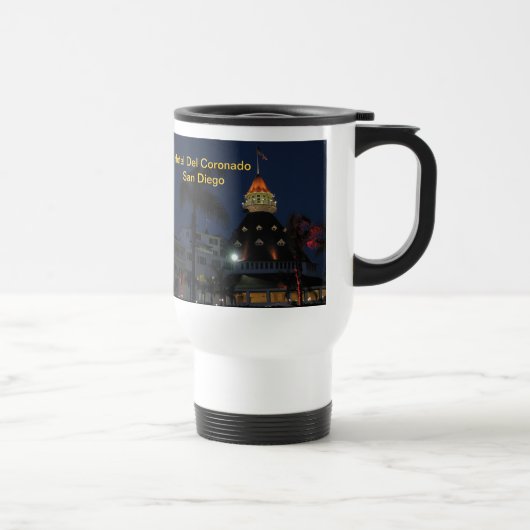 ホテルDel Coronadoサンディエゴカリフォルニア トラベルマグ (右)