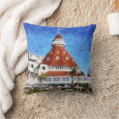 ホテルDel Coronado クッション (ブランケット)