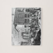 ホテルDrouot、パリ、c.1852 (engraviの正面 ジグソーパズル (縦)