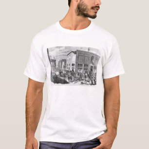 ホテルDrouot、パリ、c.1852 (engraviの正面 Tシャツ