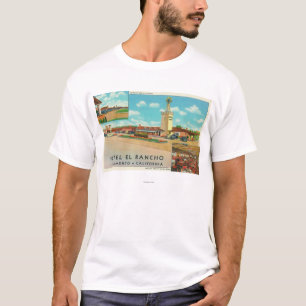 ホテルelランチョの外観 tシャツ