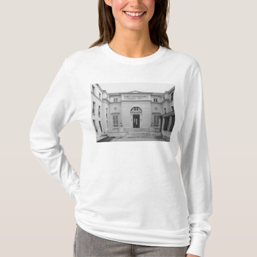 ホテルGouthiereの中庭のfa�ade Tシャツ (正面)