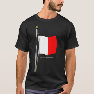 ホテルIにパイロットが船上にあります。 シグナルフラグ Tシャツ