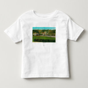 ホテルLebecおよびGroundsRidgeのルート、カリフォルニア トドラーTシャツ
