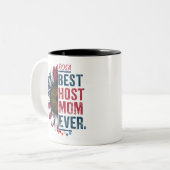 ホテ最高のス・マム・エバー、ホストファミリー・ホストマム ツートーンマグカップ (正面左)