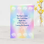 ホテ離れルカルカードレインボーデザイン カード (黄色い花)