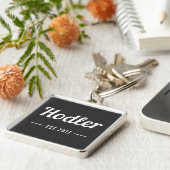 ホドラー、エスト。2018年ビットコイン暗号通貨住宅  キーホルダー (側面)