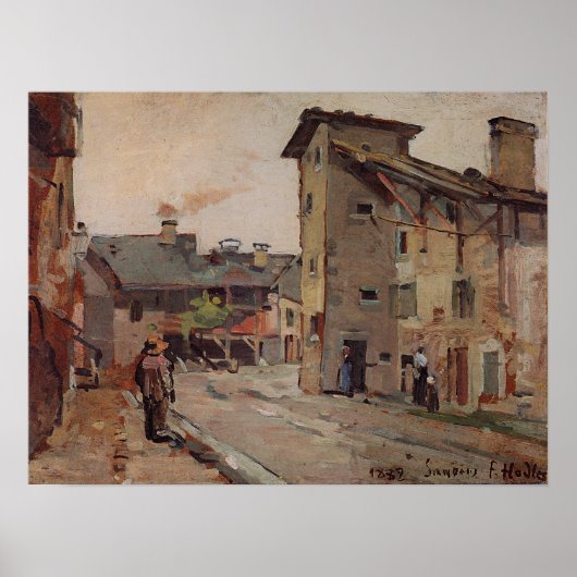 ホドラー – サモエンス1882 ポスター (正面)