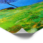 ホドラー – ジュネーブ湖のシェブレス1898 ポスター (角)