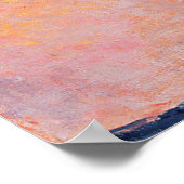 ホドラー – ジュネーブ湖、モンブラン、モーニングライト1... ポスター (角)