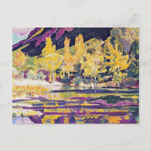 ホドラー – プチサレバの足で，アー素晴らしト ポストカード (正面)