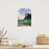 ホドラー – 小木2本の風景1893 ポスター (キッチン)