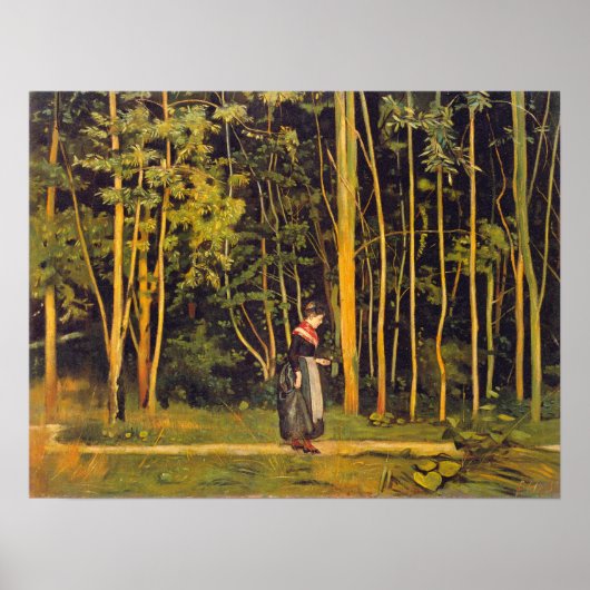 ホドラー – 森の端1885 ポスター (正面)