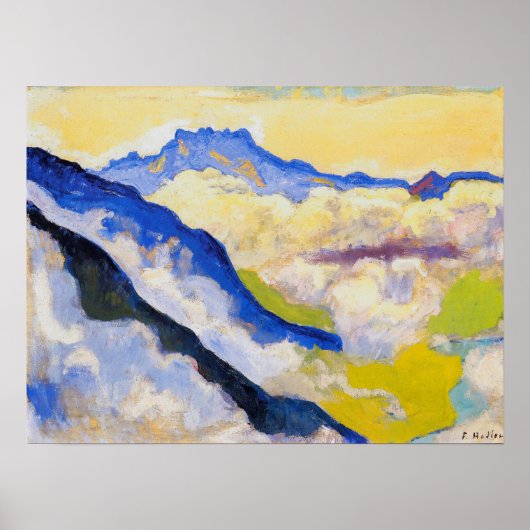 ホドラー – 雲1917 ポスター (正面)