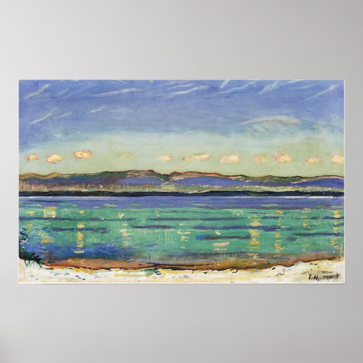 ホドラー – 風光明媚なリズム1908 ポスター (正面)