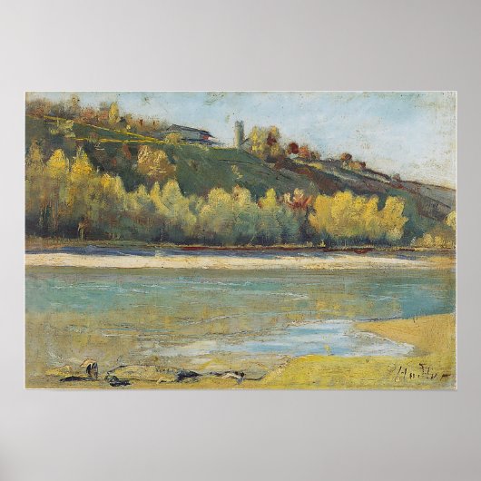 ホドラー – At Der Junction 1880 ポスター (正面)