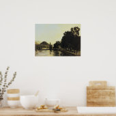 ホドラー – Interlaken 1875の朝 ポスター (キッチン)