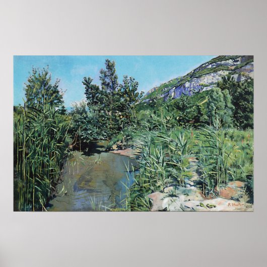 ホドラー – Saleve 1890 ポスター (正面)