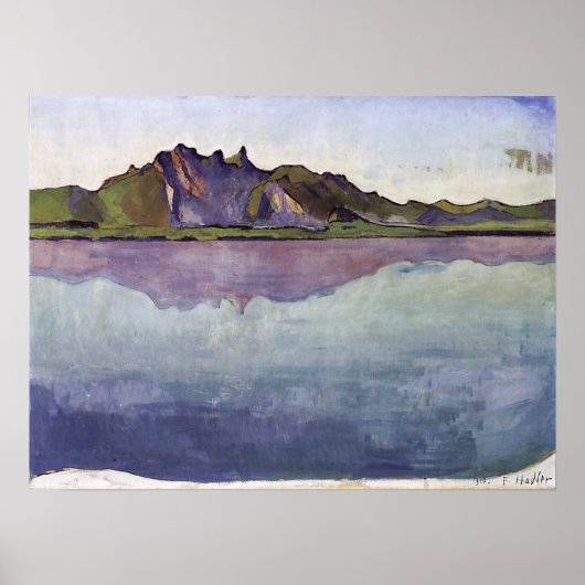 ホドラー – Thun Stockhorn Kette 1910 ポスター (正面)