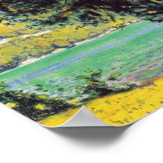 ホドラー – Tree At Brienzersee 1906 ポスター (角)