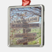 ホナンキリズスヌーピーロックセドナアリゾナ メタルオーナメント (左)