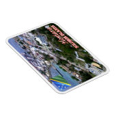 ホニアラ – 空中表示 – ソロモン諸島 –  マグネット (右側)