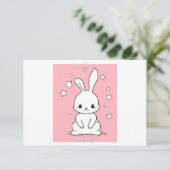 ホニー・バニー サンキューカード (スタンド正面)