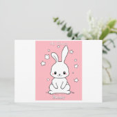 ホニー・バニー サンキューカード (スタンド正面)