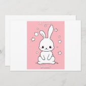 ホニー・バニー サンキューカード (正面/裏面)